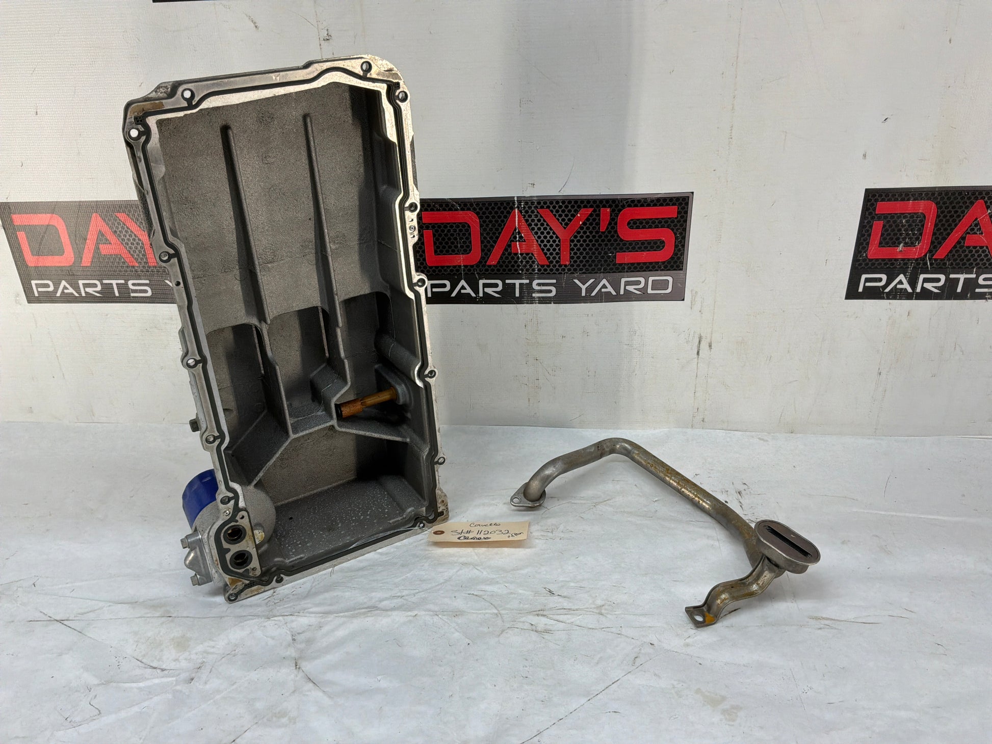 Oil pan w pick up tube - Day's Parts Yard