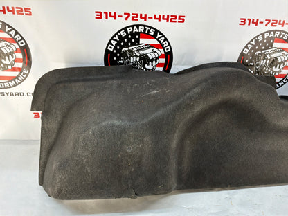 2008 Pontiac G8 GT RH Passenger Interior Trunk Quarter Cargo Carpet Trim Panel Cover OEM