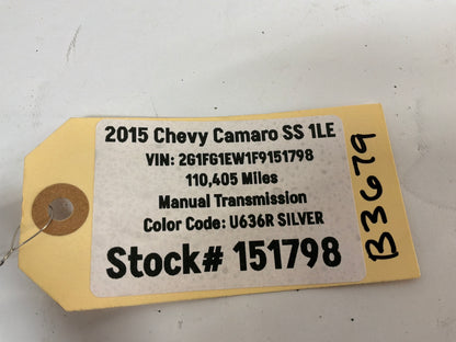 2015 Chevy Camaro SS 1LE Speedometer Gauge Bezel Trim OEM