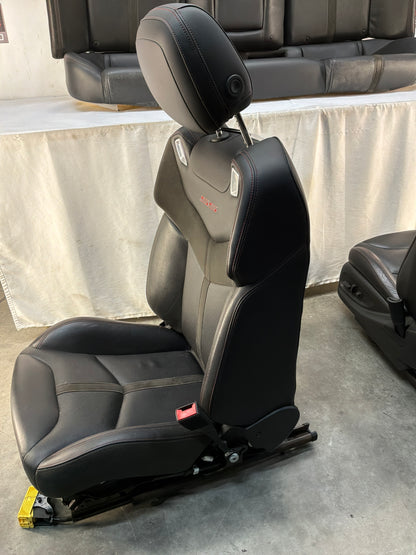 2017 Chevrolet SS Sedan Front and Rear Leather Seats OEM