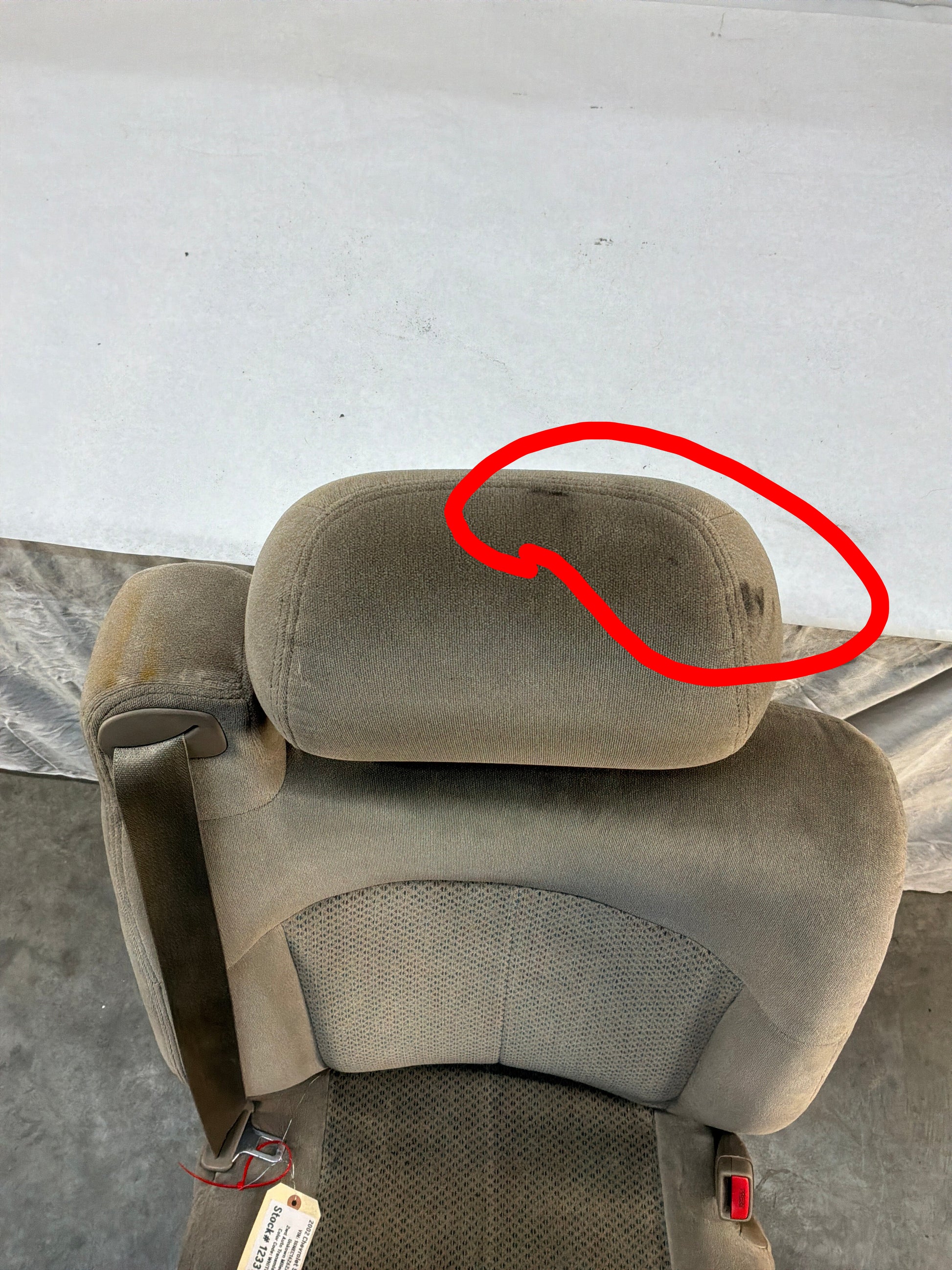Front seats - Day's Parts Yard