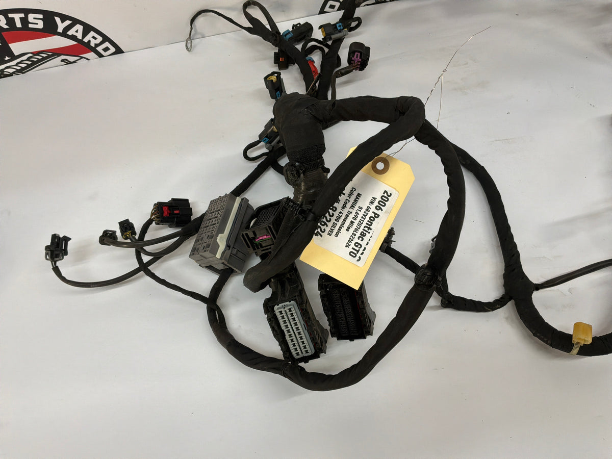 2006 Pontiac GTO Engine Motor Manual Transmission Wire Wiring Harness OEM