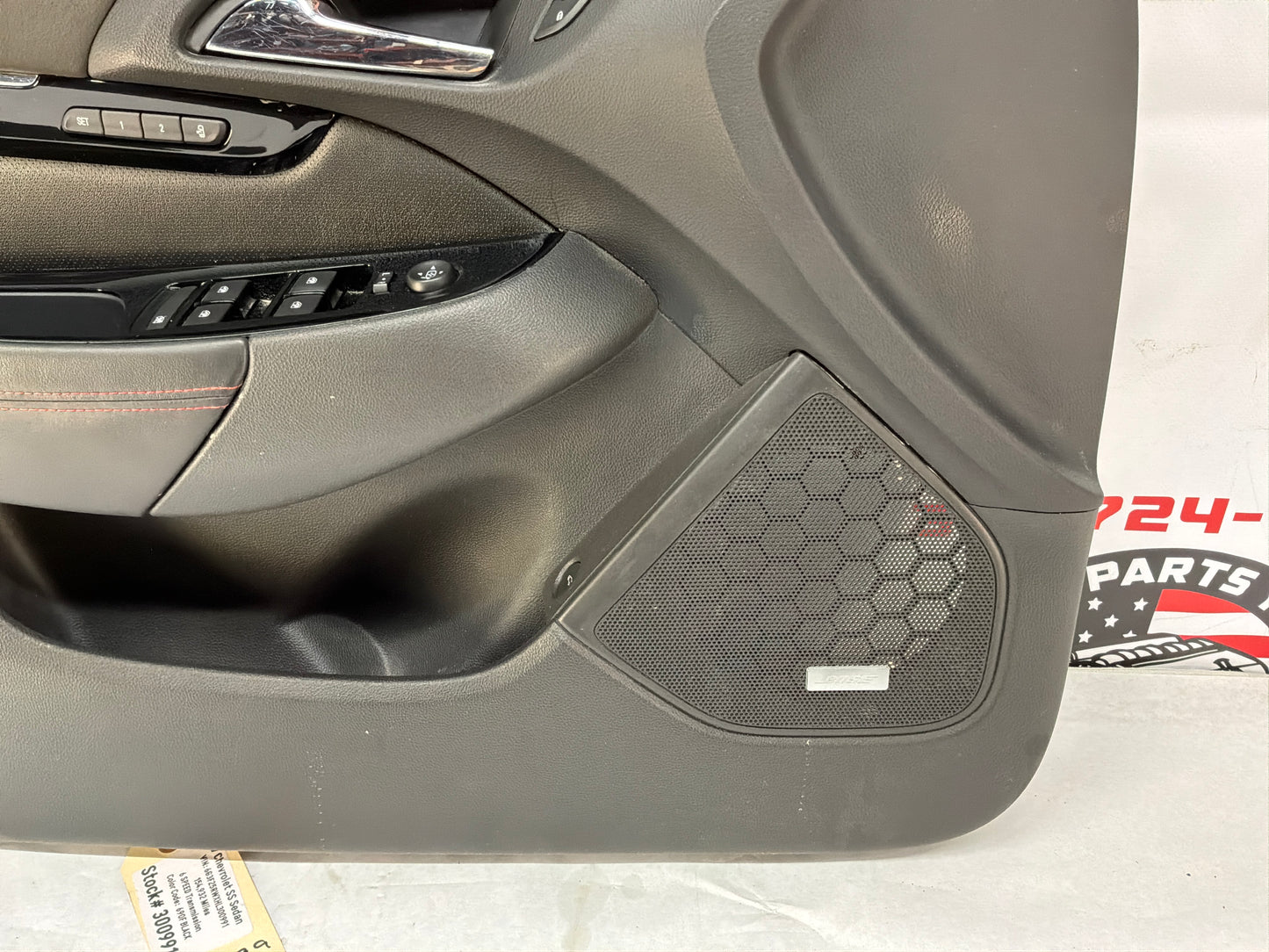 2017 Chevy SS Sedan LH Driver Front Interior Door Panel Trim OEM