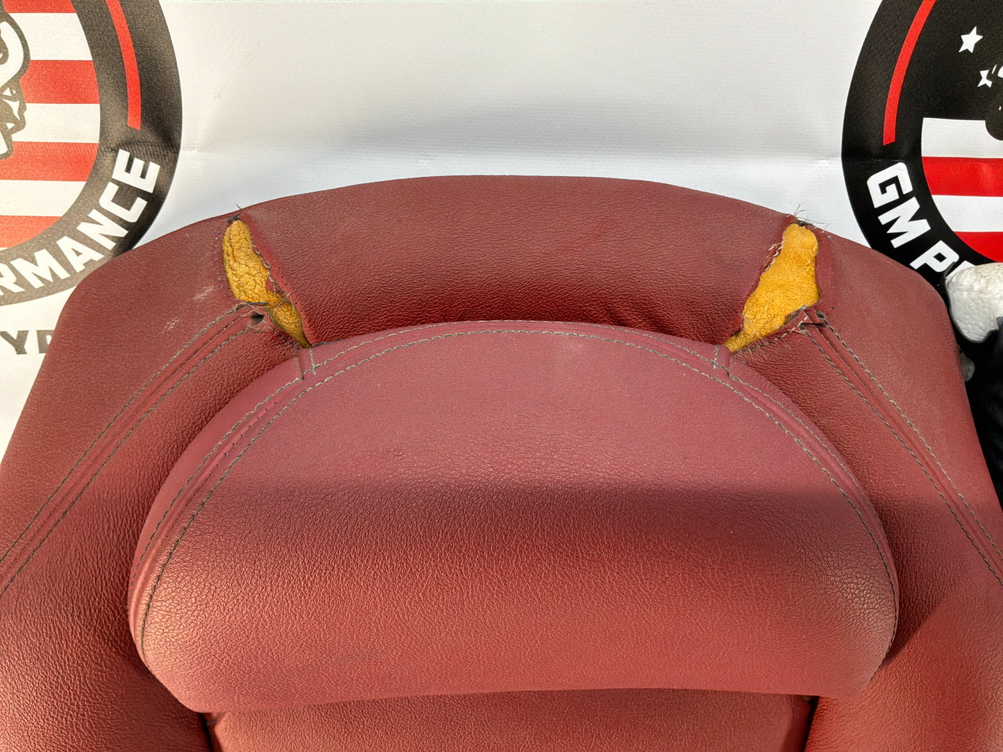2004 Pontiac GTO Red Leather Seats Fronts and Rears OEM