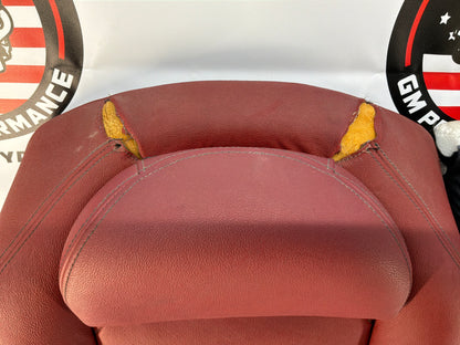 2004 Pontiac GTO Red Leather Seats Fronts and Rears OEM