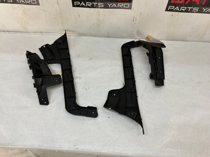 2014 Chevy Caprice RH & LH Rear Bumper Guide Brackets Mounts Supports OEM