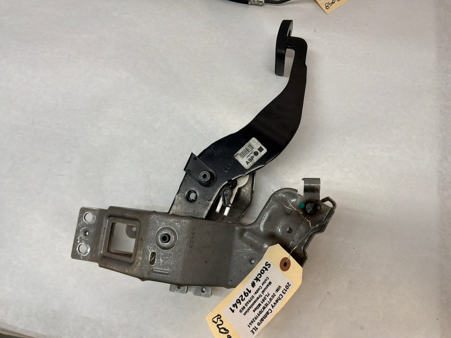 2013 Chevy Camaro 1LE Manual Transmission Pedal Brake Clutch Master Cylinder Assembly OEM
