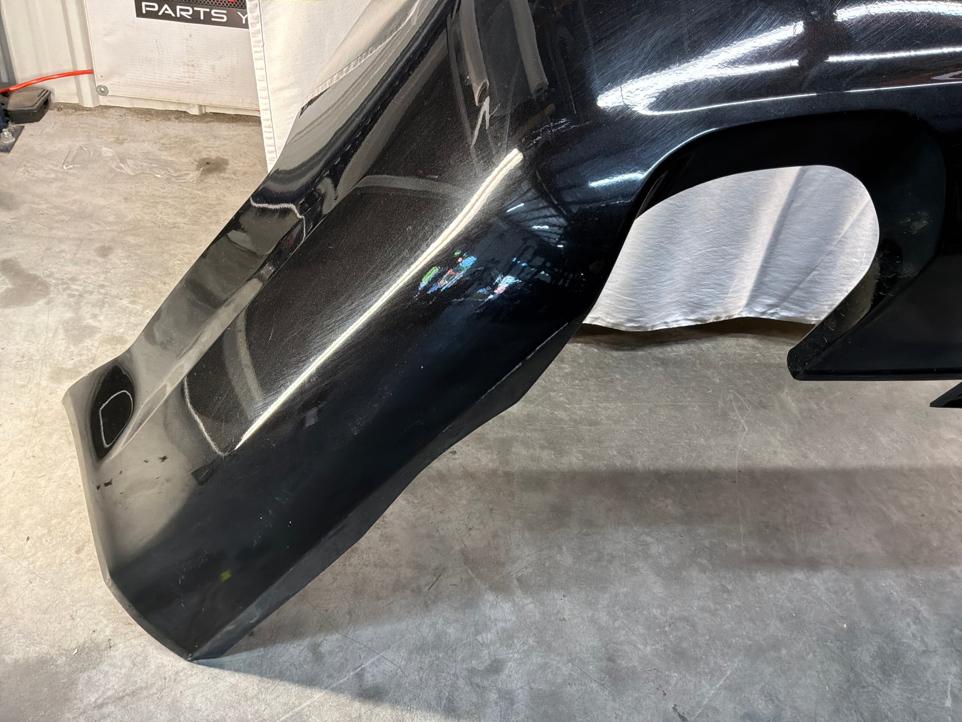 2012 Chevy Caprice PPV Rear Bumper Black OEM - Day's Parts Yard