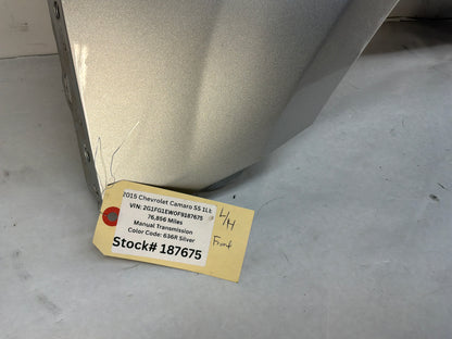 2015 Chevrolet Camaro SS 1LE LH Driver Front Fender Black OEM