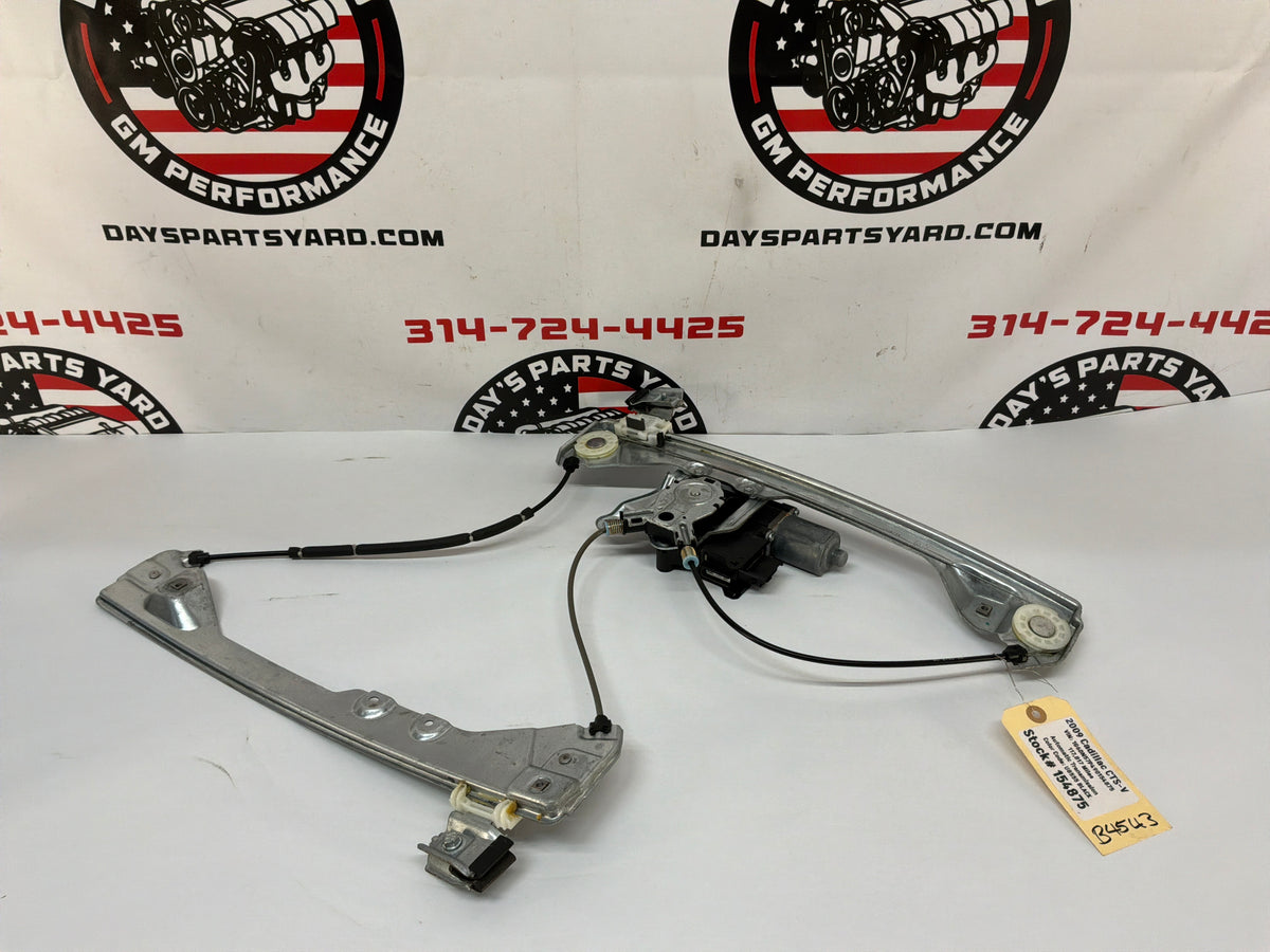 2009 Cadillac CTS-V LH Driver Window Regulator Motor OEM