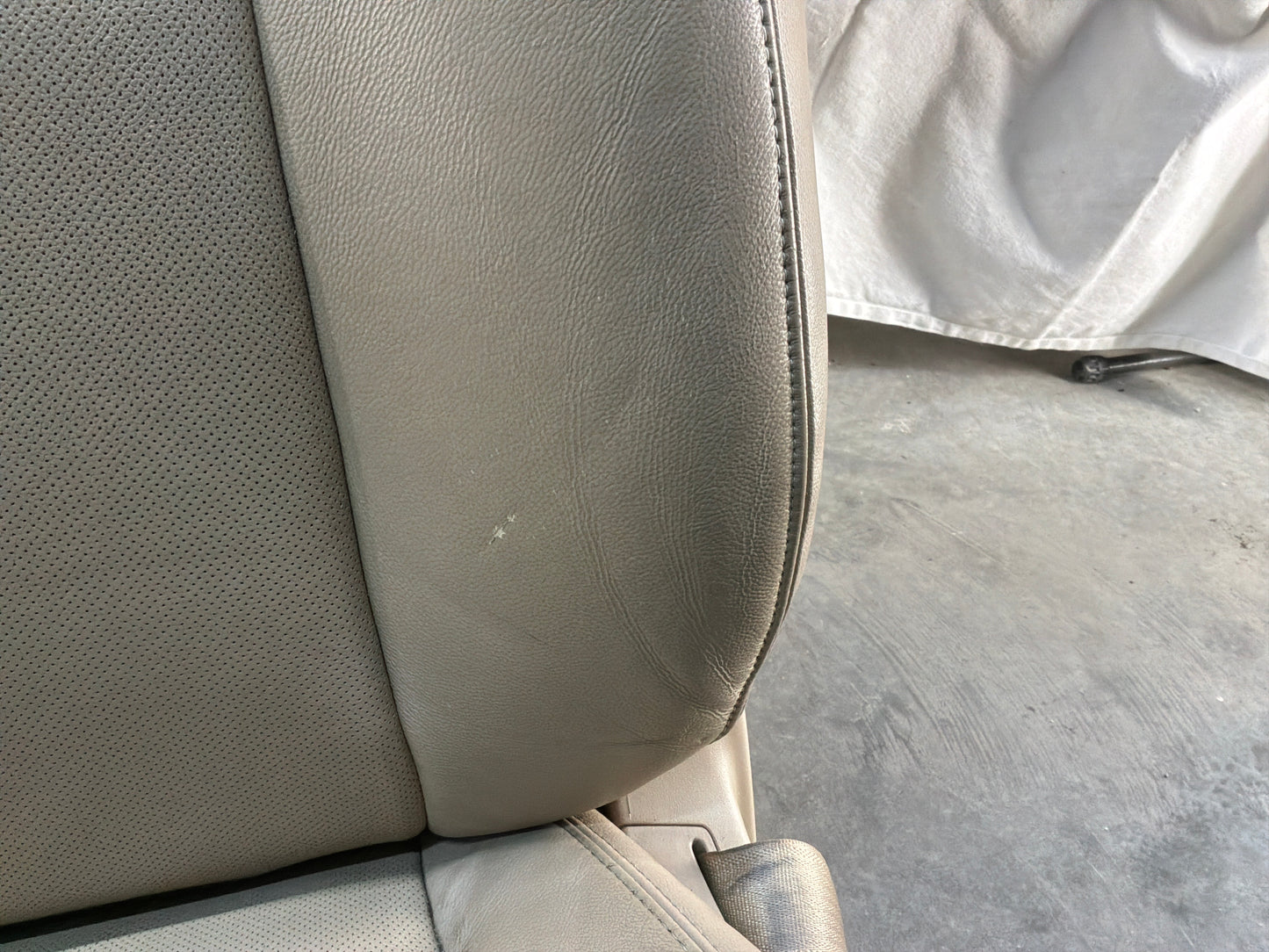 2012 Chevy Avalanche LH Driver Front Seat Leather Cashmere OEM