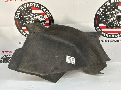 2002 Chevy Camaro Z28 LH Driver Trunk Hatch Cargo Carpet Felt Trim Panel OEM