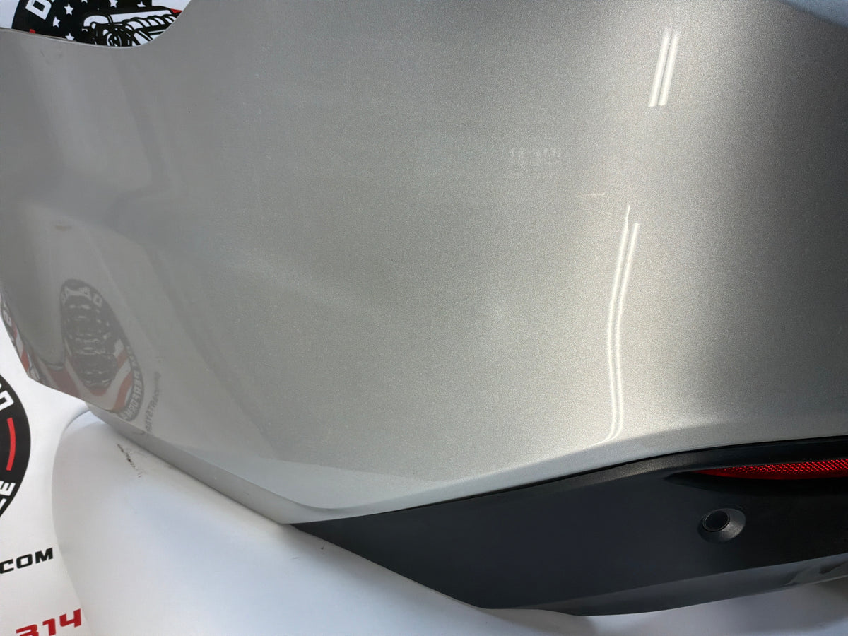 2014 Chevy SS Sedan Complete Rear Bumper Cover Panel Silver OEM