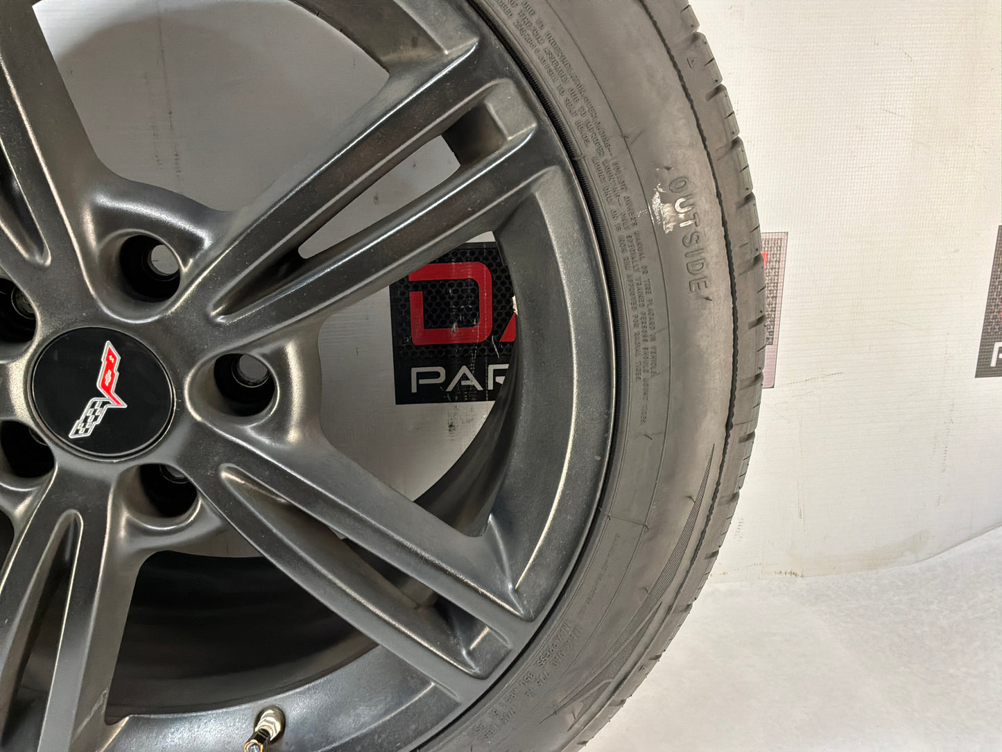 Chevy C6 Corvette Wheels and Tires 17x8.5 18x9.5 OEM