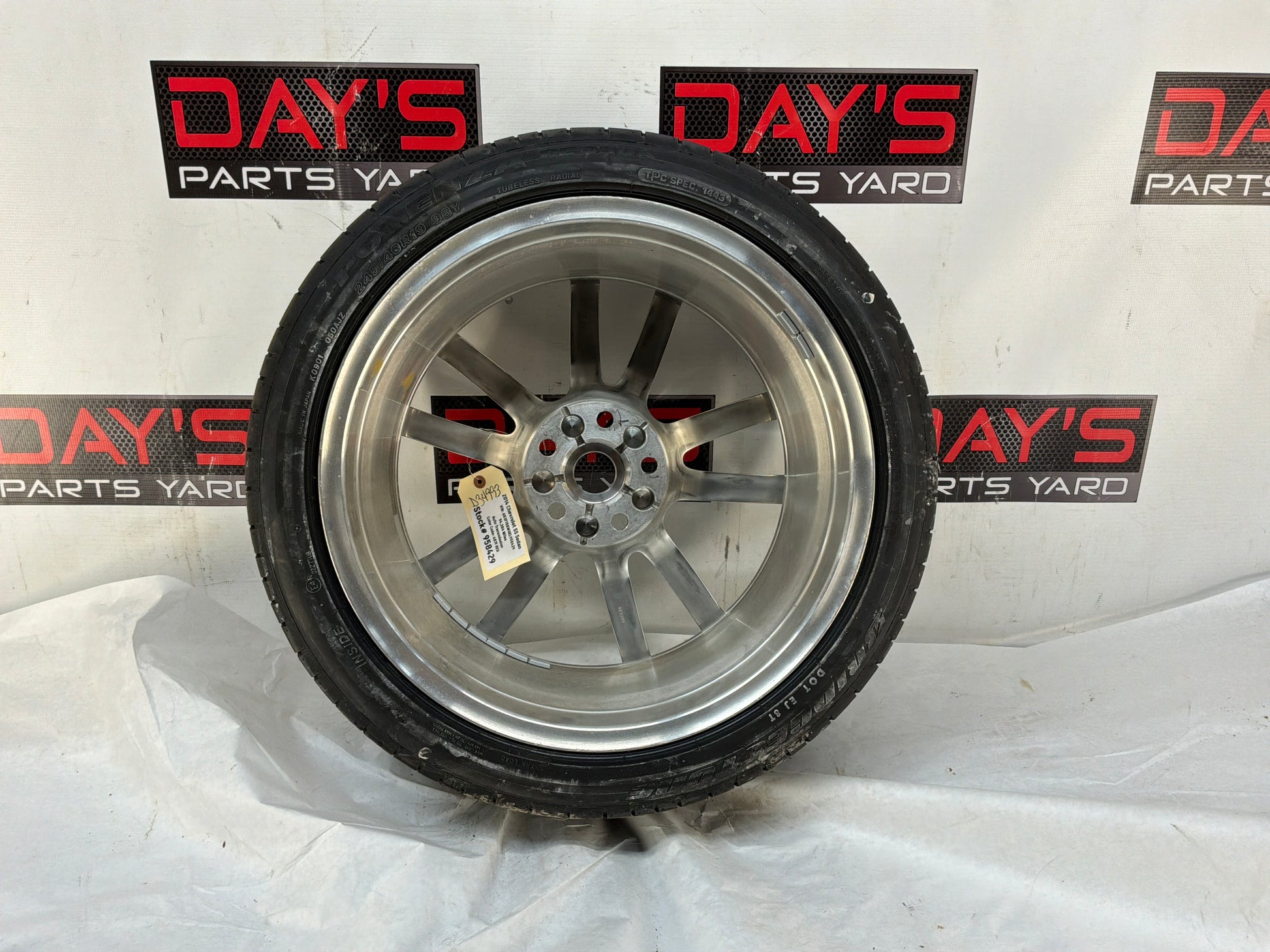 Spare tire - Day's Parts Yard