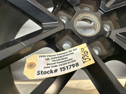 2015 Chevy Camaro SS 1LE Factory OEM 20X11 Rear Wheel