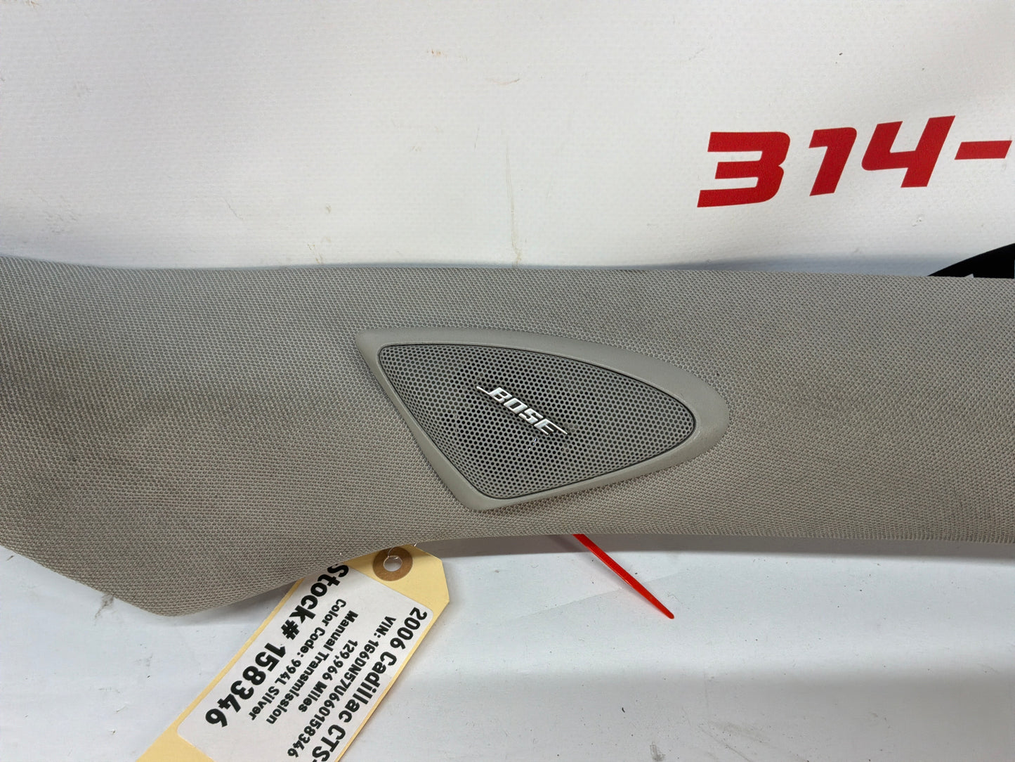 2006 Cadillac CTS-V RH & LH Interior A Pillar Trim Set OEM