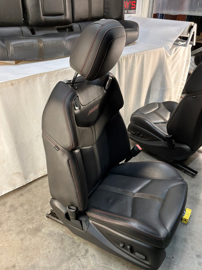 2017 Chevrolet SS Sedan Front and Rear Leather Seats OEM