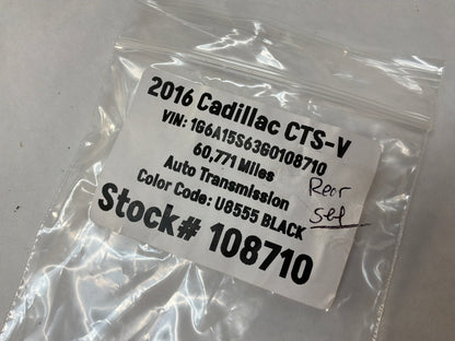 2016 Cadillac CTS-V Sedan RH & LH Sunvisor Sun Visor Shade Set w/ Clips OEM