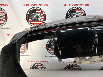 2016 Cadillac CTS-V Complete Rear Bumper Black OEM