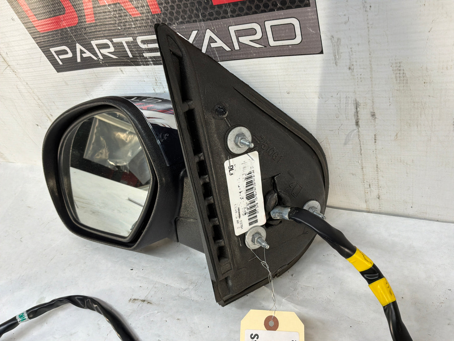 2012 Chevy Avalanche LH Driver Exterior Out Side Mirror OEM