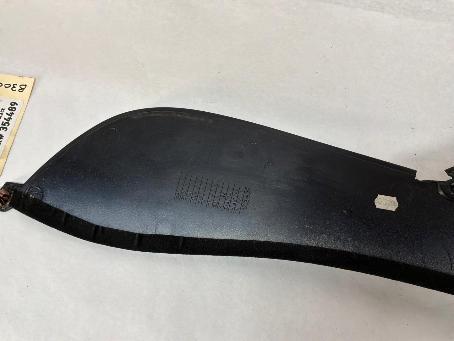 2005 Pontiac GTO RH & LH Console Interior Black Suede Trim Panels OEM