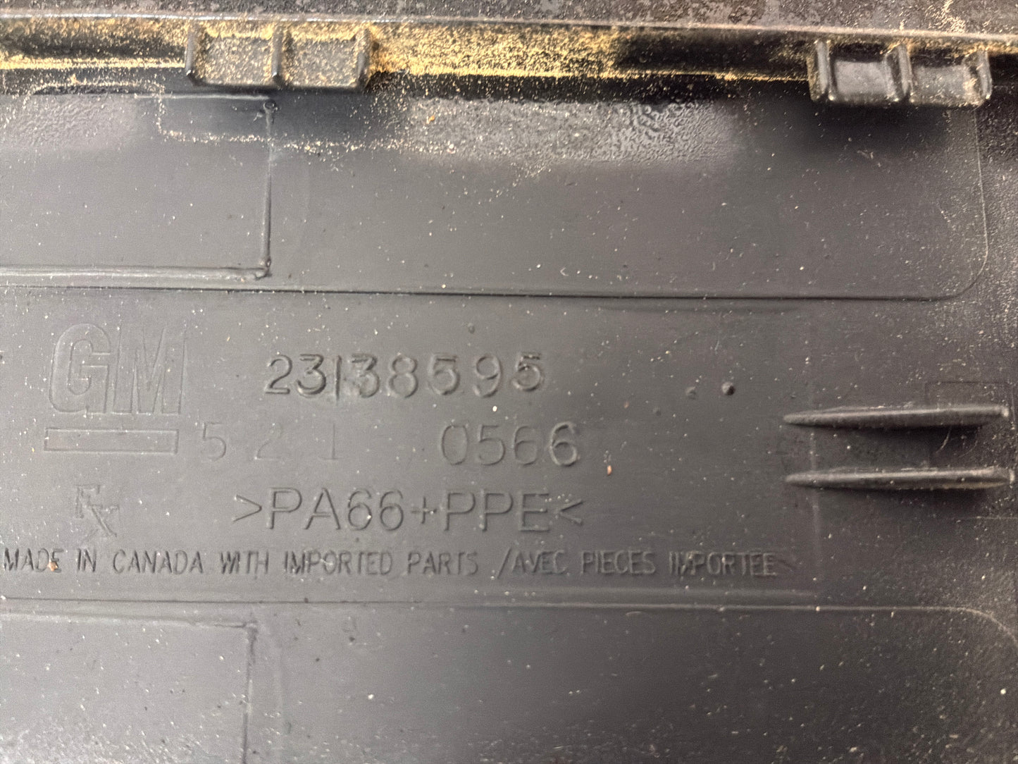 2015 Chevy Camaro SS 1LE Fuel Gas Tank Filler Door Cover Black OEM