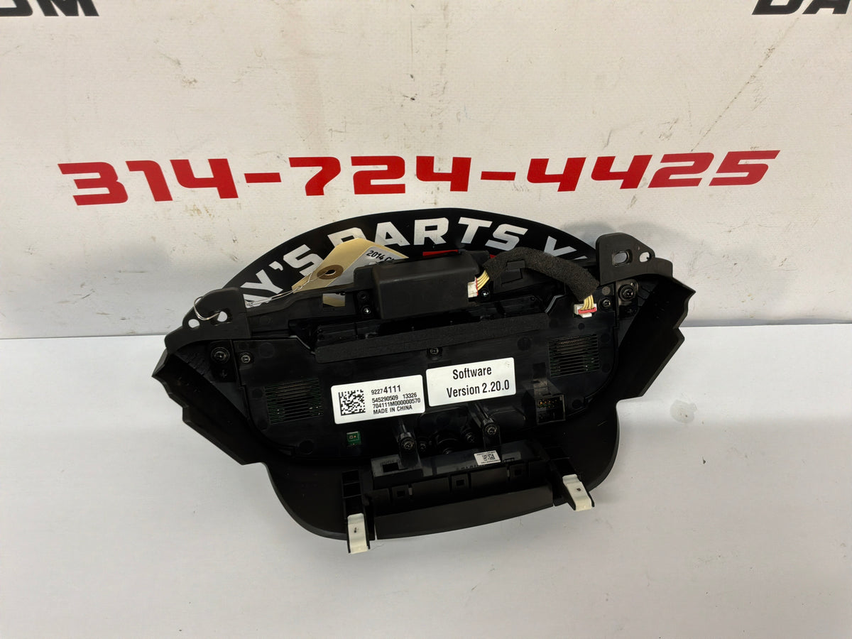 2014 Chevy Caprice PPV HVAC Heat & A/C Controls Unit Panel Buttons OEM