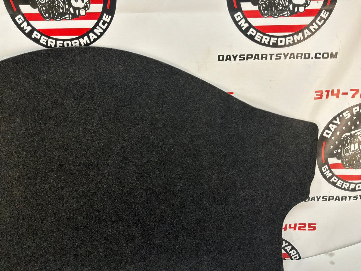 2013 Chevy Camaro ZL1 Trunk Cargo Carpet Spare Tire Floor Cover OEM