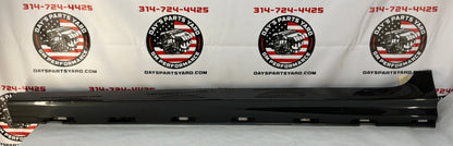 2017 Chevy SS Sedan LH Driver Rocker Molding Side Skirt Panel Trim Gray OEM