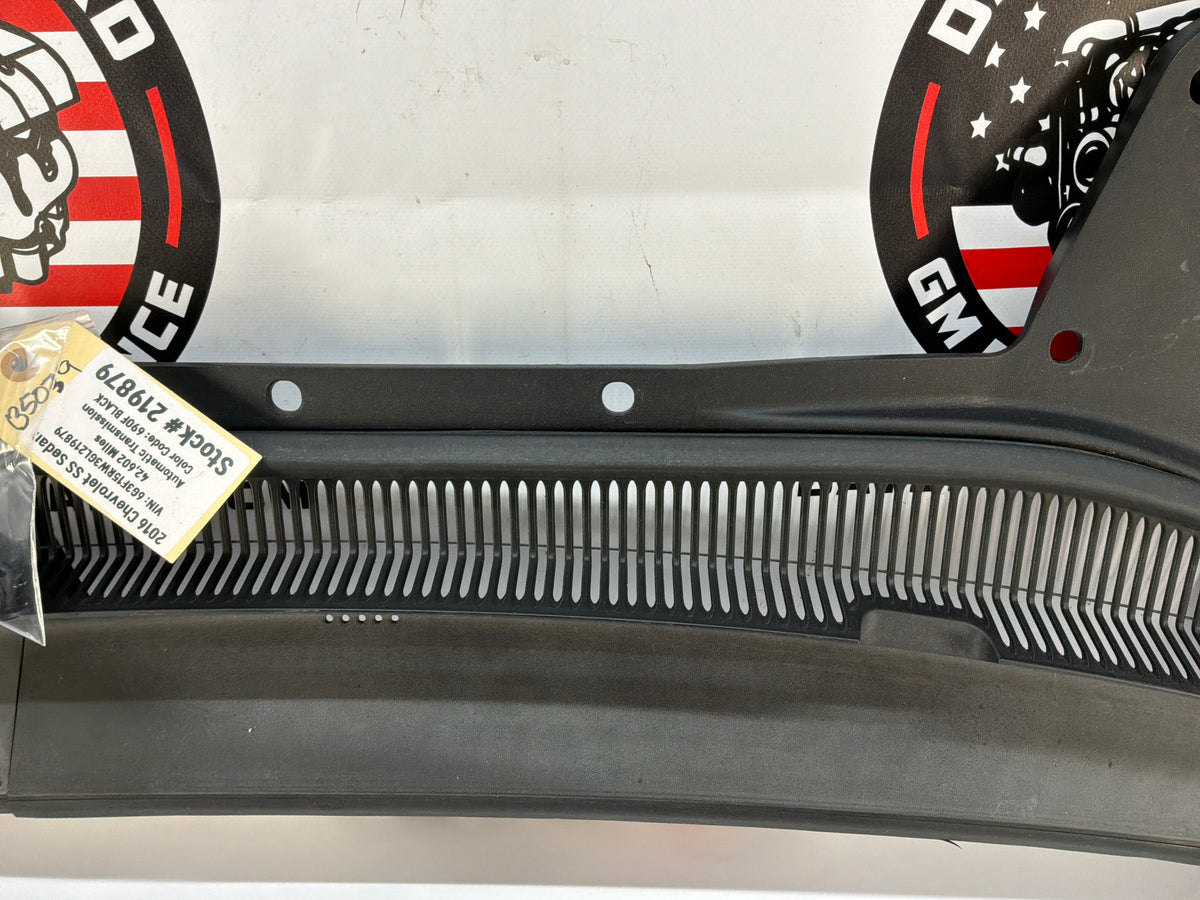 2016 Chevy SS Sedan Windshield Wiper Cowl OEM