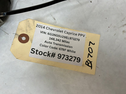 2014 Chevy SS Sedan HVAC Heater Core Hose Lines Tubes OEM
