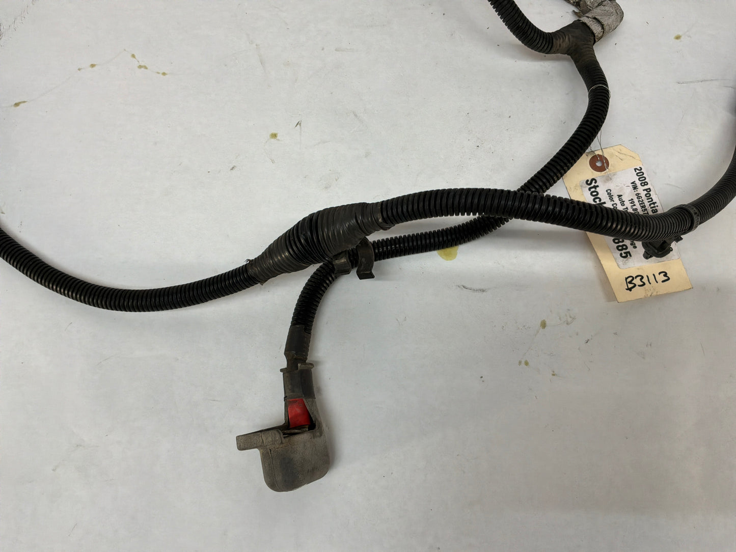 2008 Pontiac G8 Base Engine Battery Positive Cable Wire Wiring Harness OEM