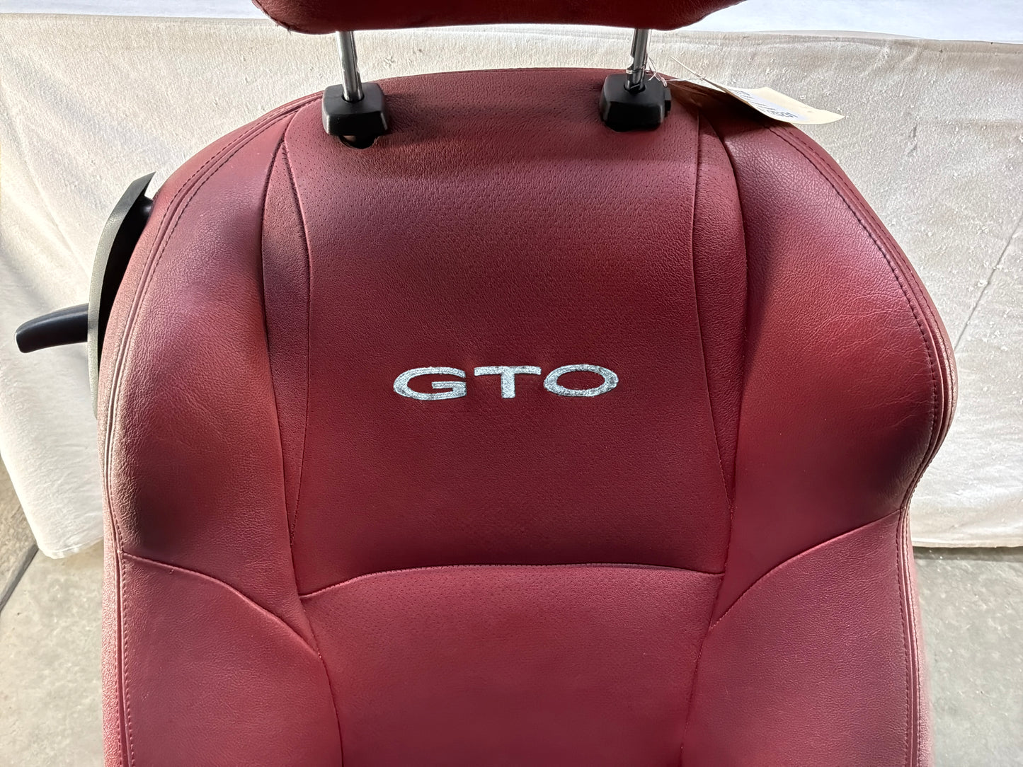 2004 Pontiac GTO Red Leather Seats Fronts and Rears OEM