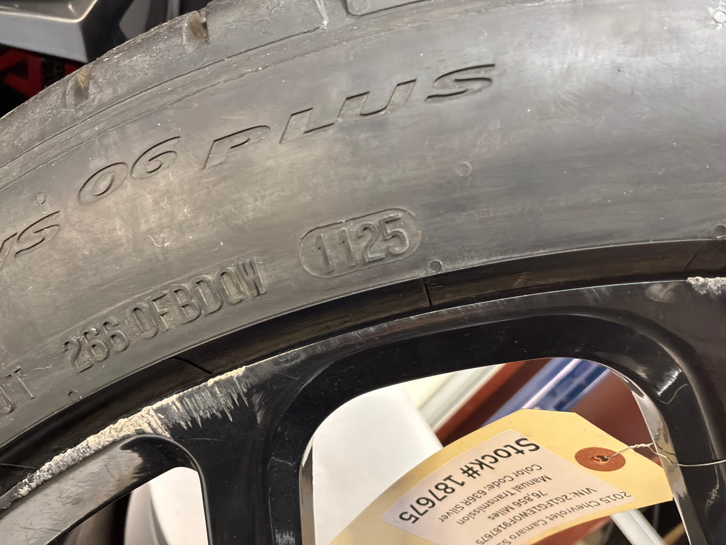 2015 Chevy Camaro SS 1LE Reproduction Z28 Wheels and Tires
