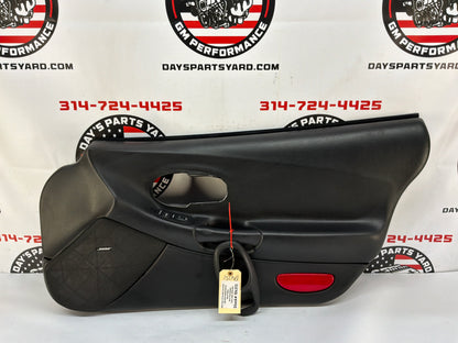 2002 Chevy Corvette Convertible RH Passenger Interior Door Panel OEM