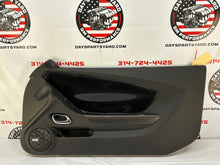 2013 Chevy Camaro ZL1 RH Passenger Carbon Flash Front Interior Door Panel Trim OEM - Day's Parts Yard