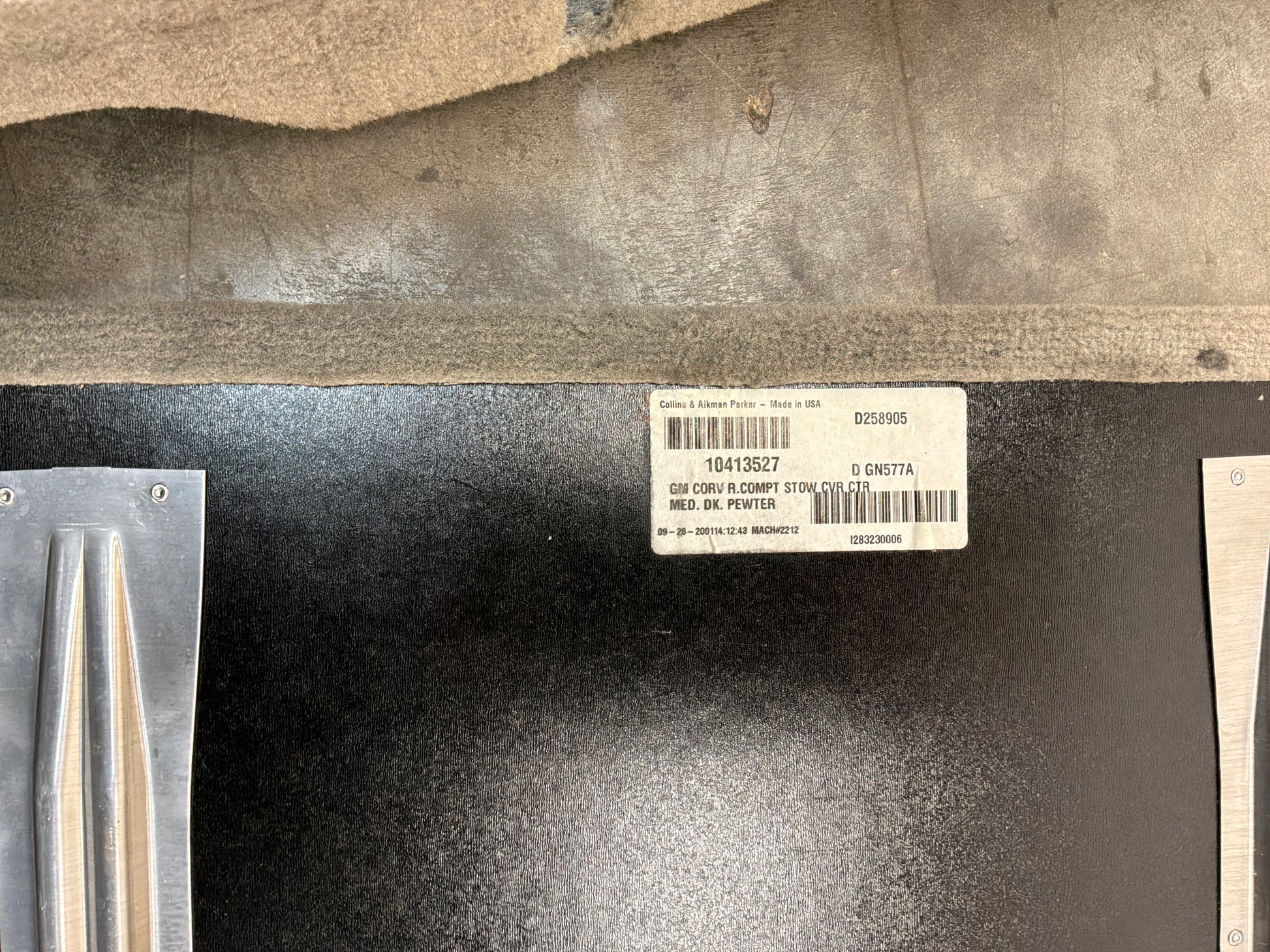 Complete carpet - Day's Parts Yard