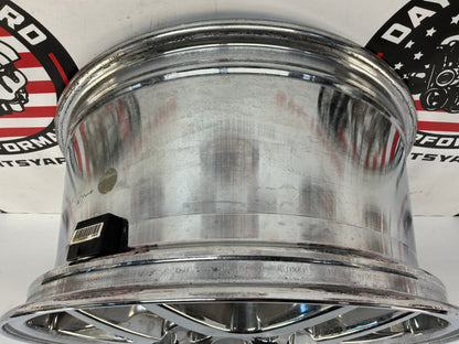 2002 Chevy C5 Corvette Convertible Z06 Replica Triple Chrome Front Wheel Rim 17x8.5