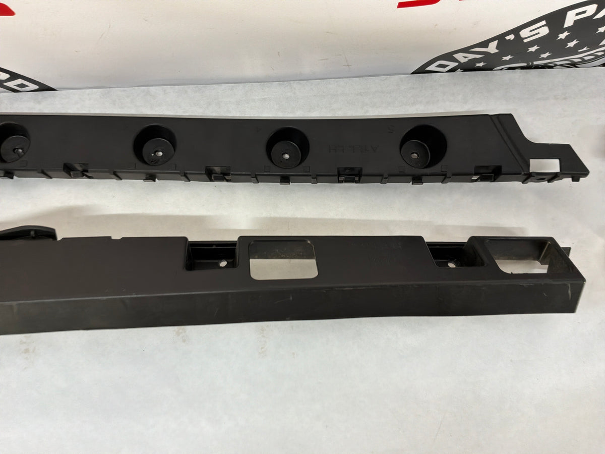 2016 Cadillac CTS-V Rear Bumper Brackets Guides Supports OEM