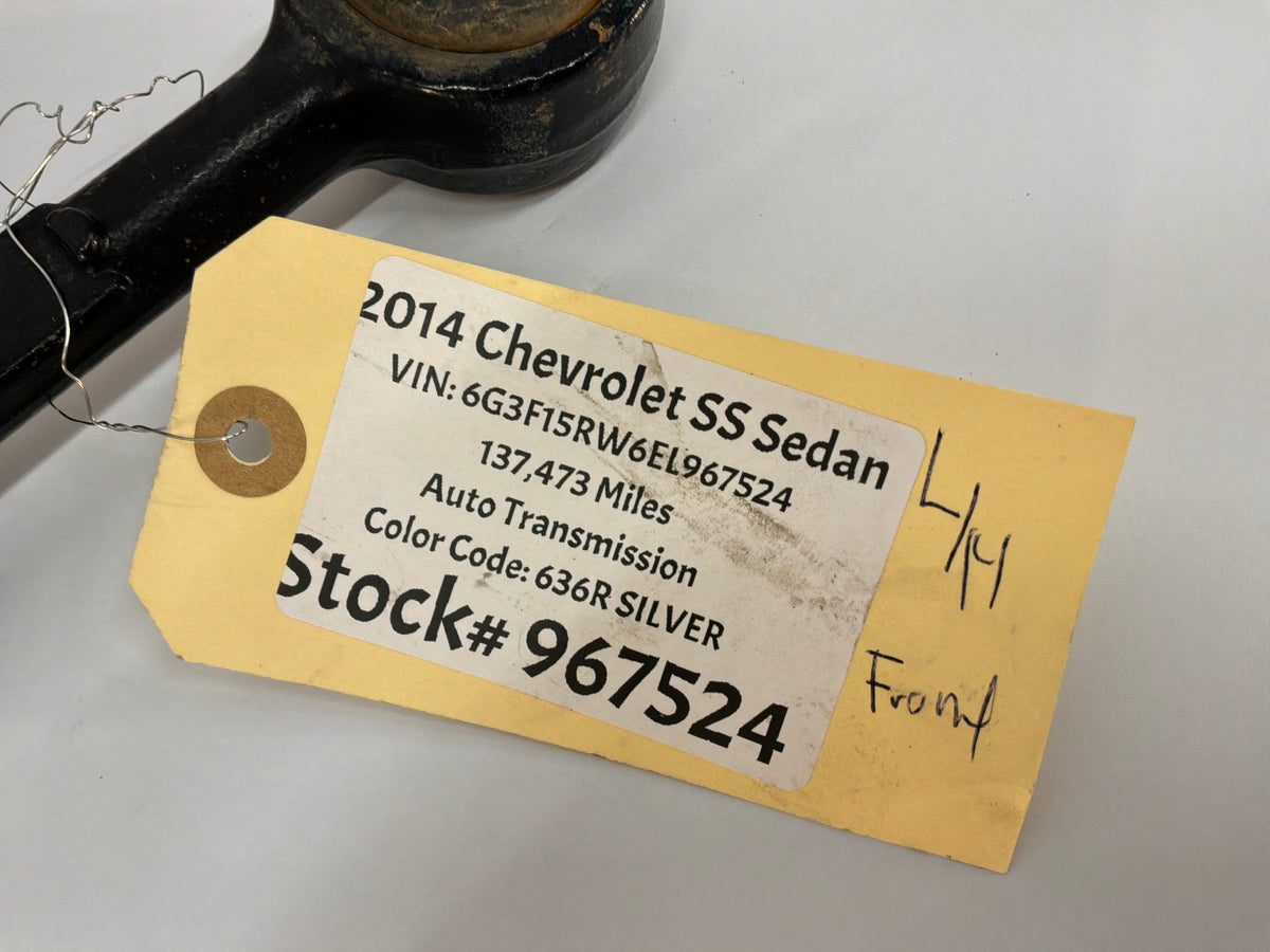 2014 Chevy SS Sedan RH Passenger Front Suspension Rearward Lower Control Arm OEM