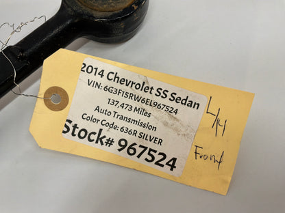 2014 Chevy SS Sedan RH Passenger Front Suspension Rearward Lower Control Arm OEM