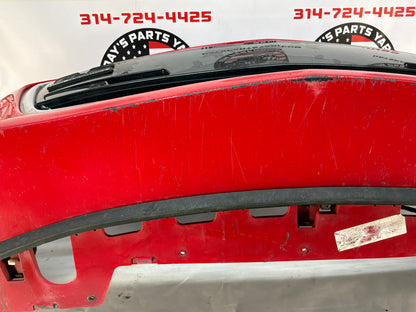 2014 Chevy SS Sedan Complete Front Bumper Fascia Cover Red OEM