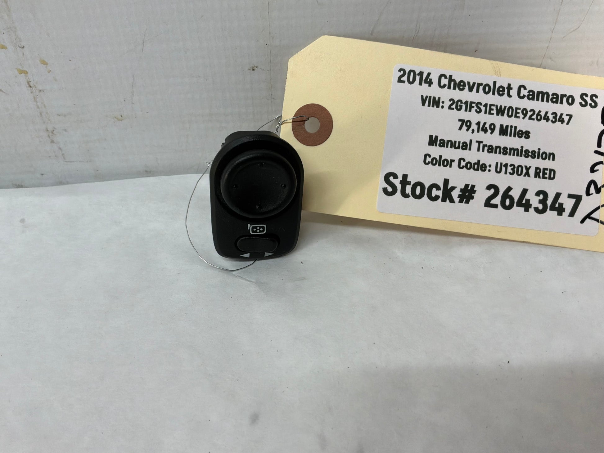 2014 Chevy Camaro SS LH Driver Power Mirror Switch Control OEM - Day's Parts Yard