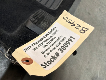 2017 Chevrolet SS Sedan Complete Floor Carpet OEM