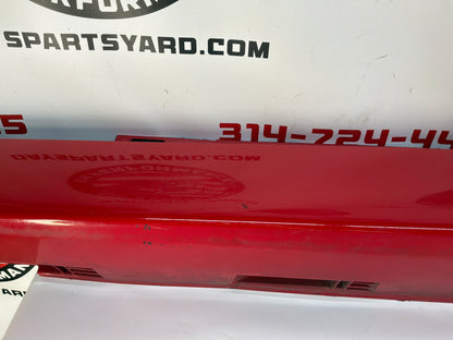 2008 Pontiac G8 GT LH Driver Rocker Molding Side Skirt Panel Trim Red OEM