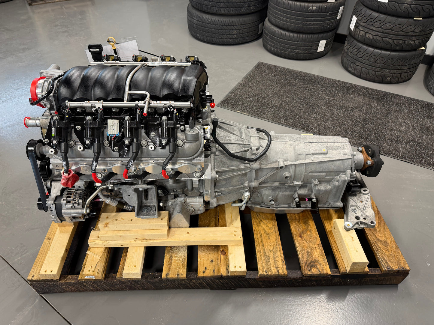 6.2L LS3 Engine 6L80 Automatic Transmission Drivetrain Pullout 415HP - Day's Parts Yard