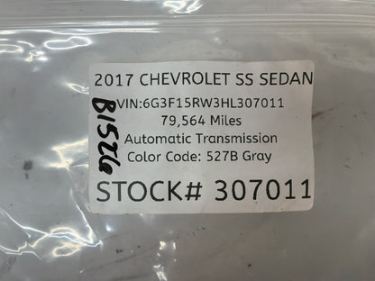 2017 Chevy SS Sedan Jack Stowage Retainer Tie Down Stud OEM