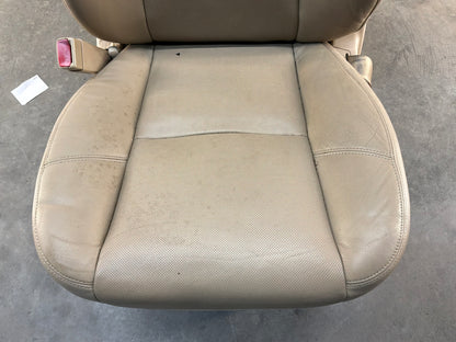 2012 Chevy Avalanche LH Driver Front Seat Leather Cashmere OEM