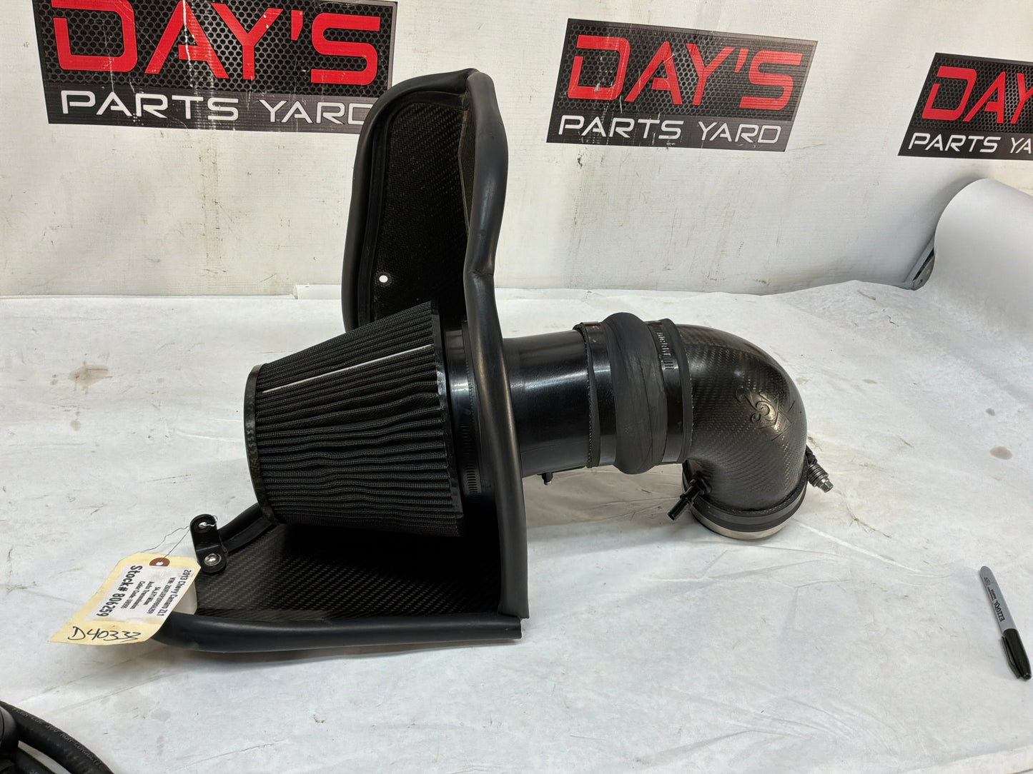 2013 Chevy Camaro ZL1 K&N 63-3079 Cold Air Intake Carbon Fiber CAI